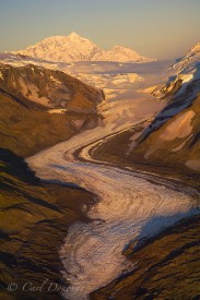 Mt. Saint photo, and glacier, Wrangell-St. Elias National Park and Preserve, Alaska.