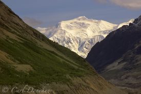 Mount George and the Chitina Glacier, Wrangell-St Elias National Park, Alaska.